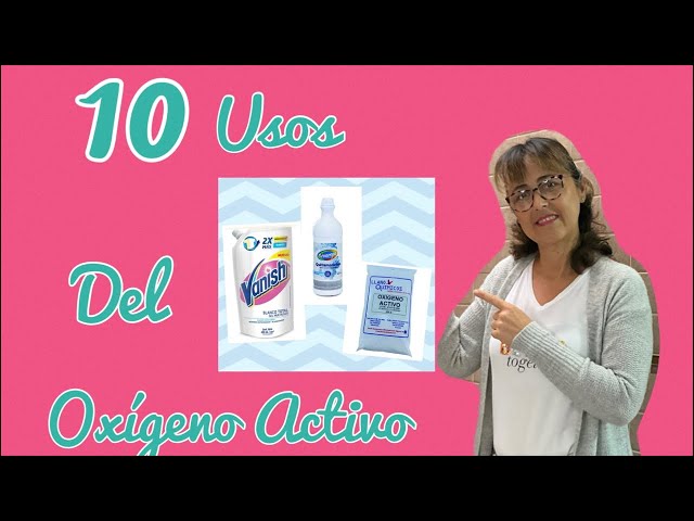 Lavado Con Oxígeno Activo, Limpieza Y Mantenimiento: Lavado