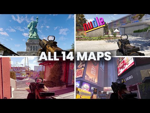 : All 14 Maps Showcase in Multiplayer