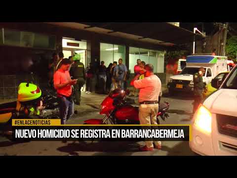 Nuevo homicidio se registró en Barrancabermeja