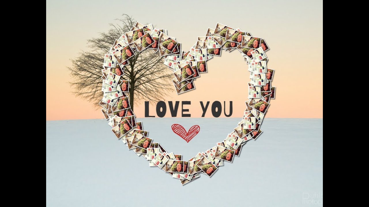 shape photo collage tutorial