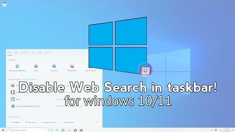 How to turn off web search! | Windows 10/11