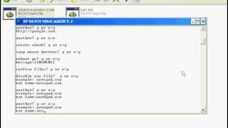 XP BATCH VIRUS MAKER