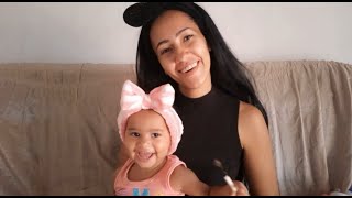 Minha filha escolheu minha maquiagem- Keli Rodrigues