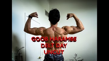 Harambe Goob Delt Day UNCUT (mostly)