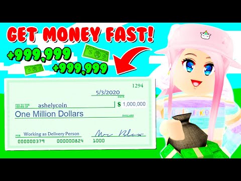 how to make money fast in roblox bloxburg 2019very fast working trick