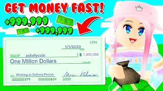 How To Get Money FAST And Become A MILLIONAIRE In BLOXBURG! (Roblox)