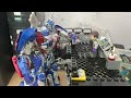 Lego  transformers stop motion walking animation test