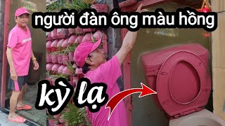 Kỳ lạ người đàn ông sơn màu hồng mọi thứ trong nhà - Độc Lạ Sài Gòn