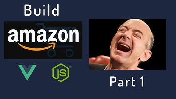 Build AMAZON clone using Vue.js and Node.js PART 1