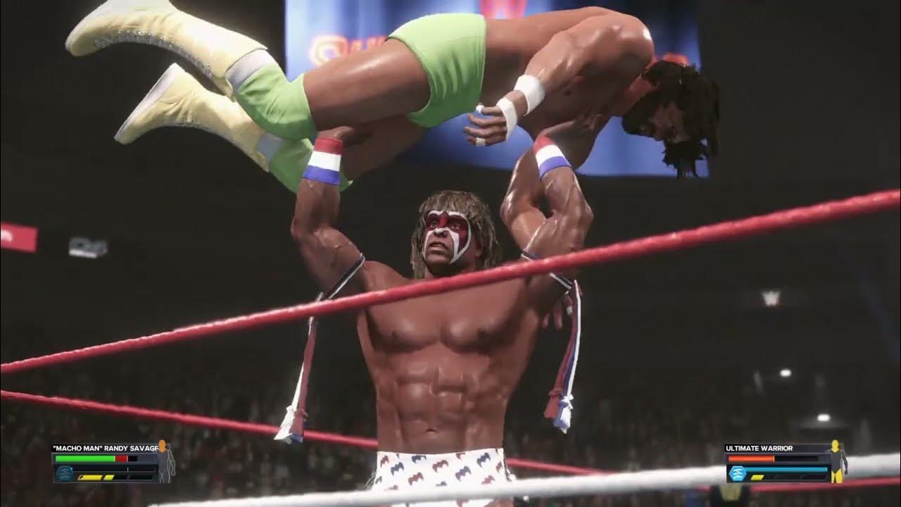 Macho Man Vs Ultimate Warrior Retirement Match www.youtube.com