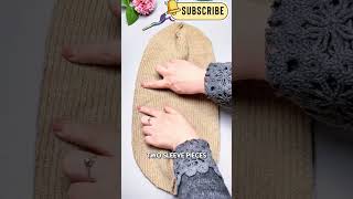 This Simple Trick Makes a Cozy Hat at Home. #lifehacktips #sewingtip #fashiontips #styletips #sewing
