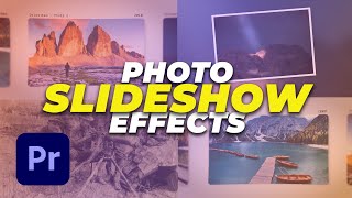 3 Photo Slideshow Effects in Adobe Premiere Pro: Beginner to Pro screenshot 2