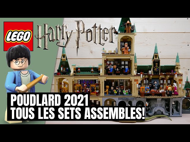 LEGO HARRY POTTER 2021 : TOUS LES SETS DU CHATEAU ASSEMBLES! 