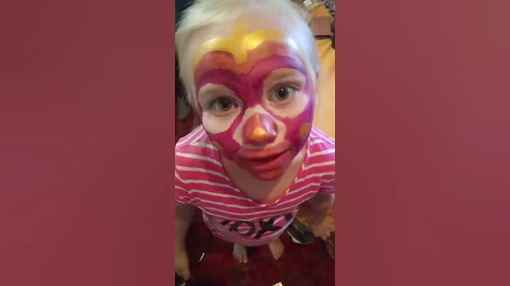 My daughter being silly...