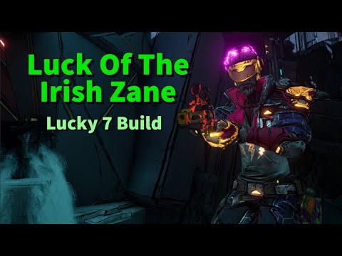 Luck Of The Irish Zane Build! BEST Lucky 7 Zane! + Game Save