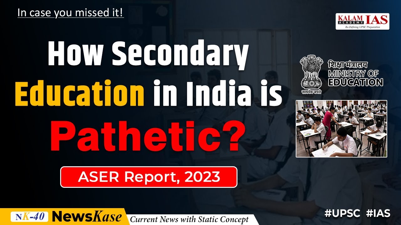 ASER Report 2023 True Image Of Indian Education System Secondary aser-report-2023-true-image-of-indian-education-system-secondary