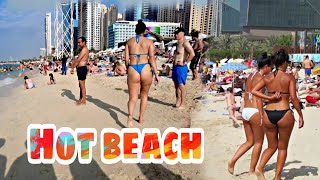 DUBAI 🇦🇪 Jumeirah Beach//JBR // Nude Beach || Best Beach