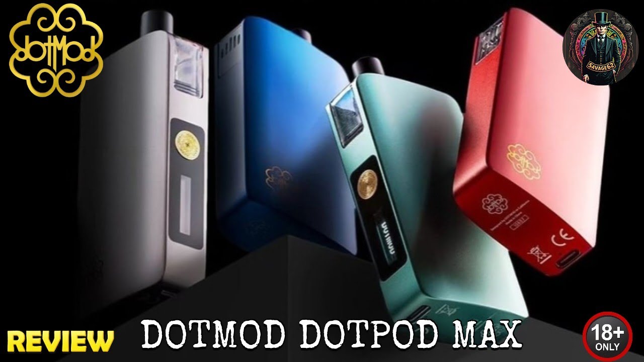 DOTMOD DOTPOD MAX POD VAPE KIT REVIEW 🔞 TAKE 2 👀 