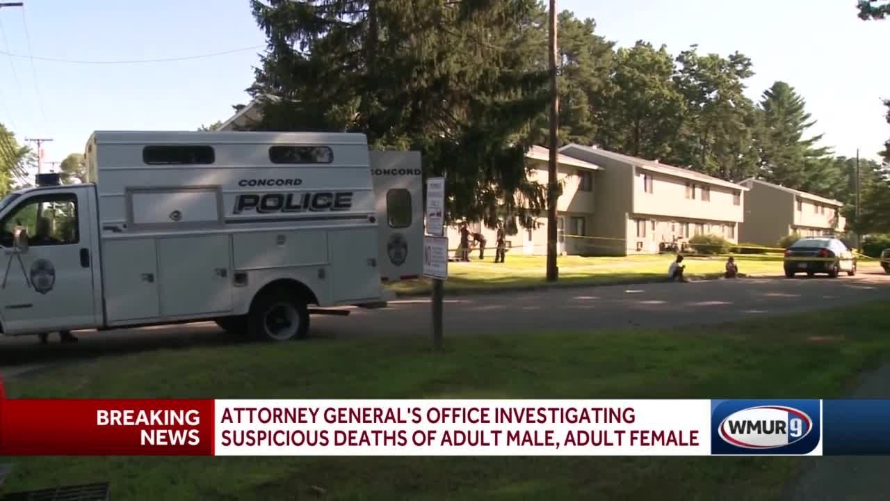 concorde AG's office investigates deaths of man, woman in Concord