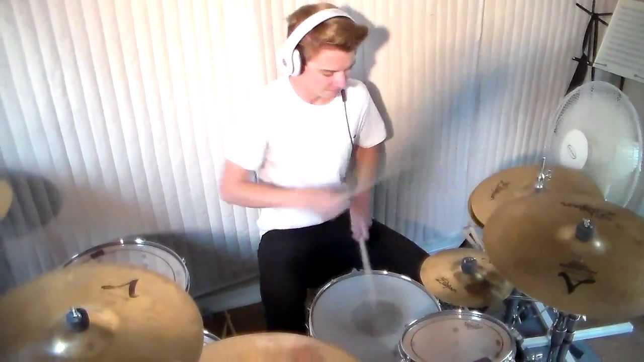 Helicopter Bloc Party Drum Cover YouTube