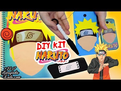 DIY Bandana do Naruto