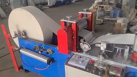 Small napkin paper folding machine 1/4 fold serviette tissue making machine WhatsApp +8618339233758