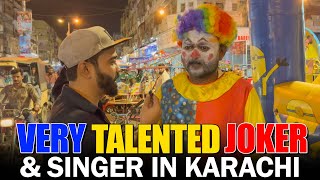 Joker singer !! Pakistani street talent KALA BANDAR by Ahmed khan