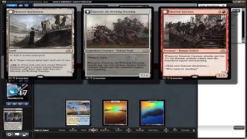 MTGO - Standard Commentary - RDW vs Bant Control
