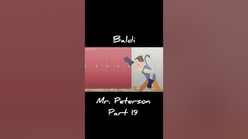 Baldi Vs Mr. Peterson Part 19 | Stick Nodes Animation Fight | Hello Neighbor Vs Baldi’s Basics