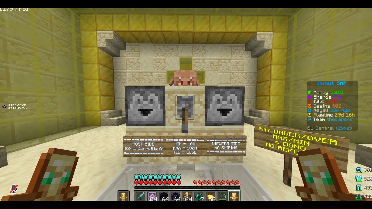 🔴DONUT SMP LIVE 🔴GAMBLING| RATING BASES | BUYING/SELLING SKELLYS | LOOTDROP!