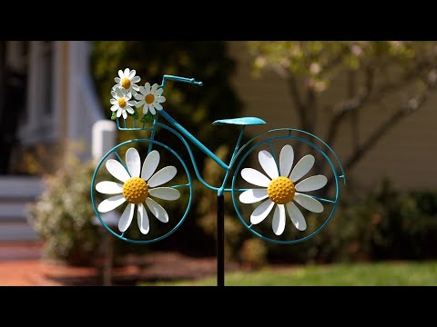 Plow & Hearth Home TV Commercial Daisy Bike Wind Spinners