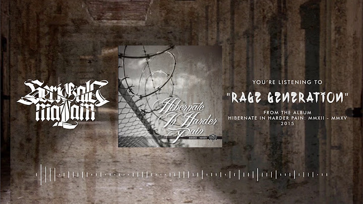 SERIGALA MALAM - RAGE GENERATION (OFFICIAL LYRIC VIDEO)