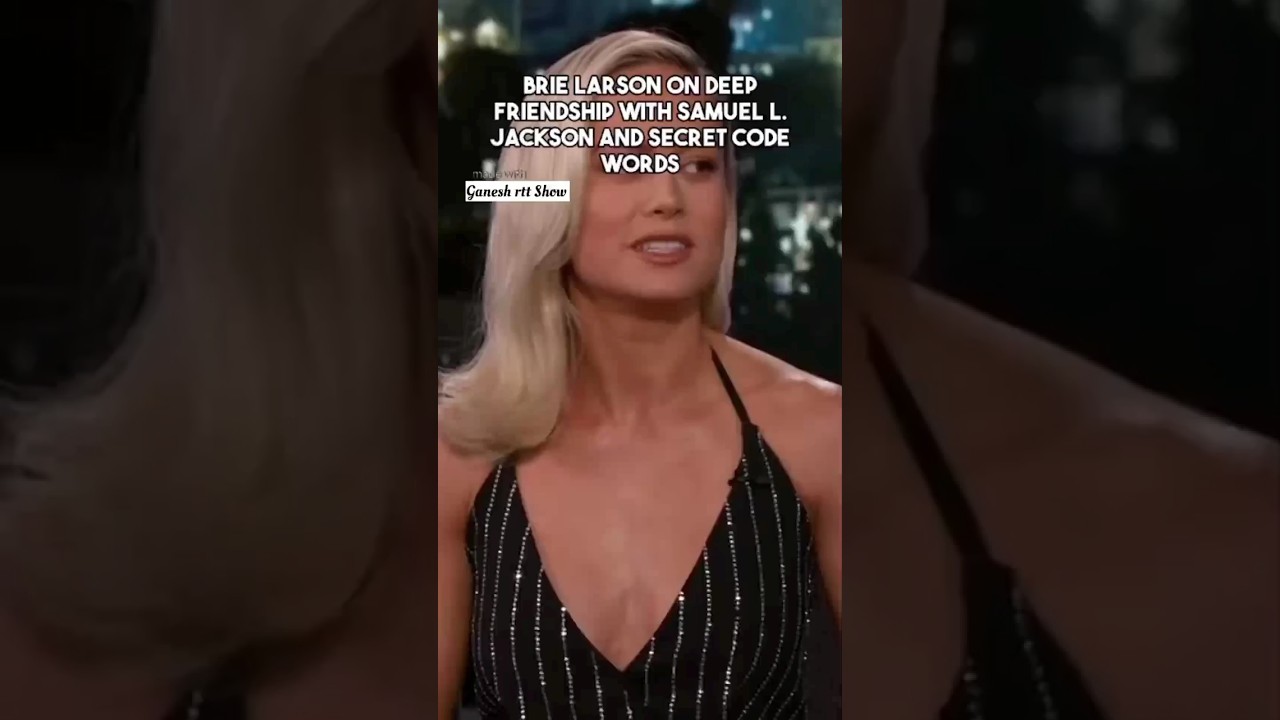 Brie Larson On Deep Friendship With Samuel L. Jackson And Secret Code Words 