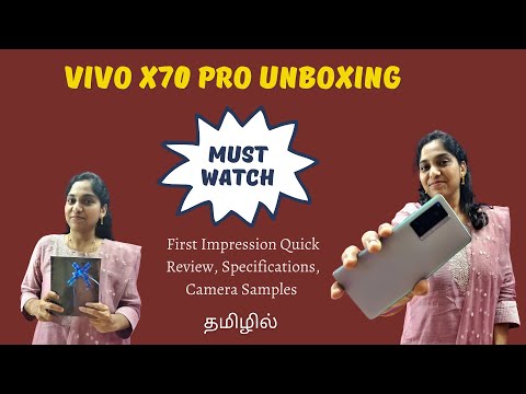 Vivo X7 Pro Unboxing, Price, First Impression, Quick Review, Specifications, Camera Test Tamil