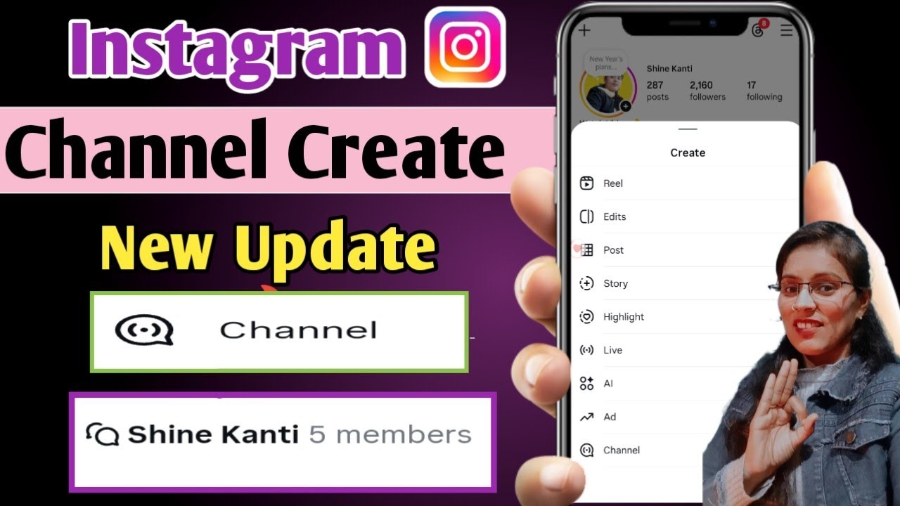 Instagram Channel Kaise bnaye || How to Create Instagram Channel ...