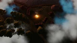 Curse of Strahd, Tser Pool Encampment, Sunset, D&D animated map
