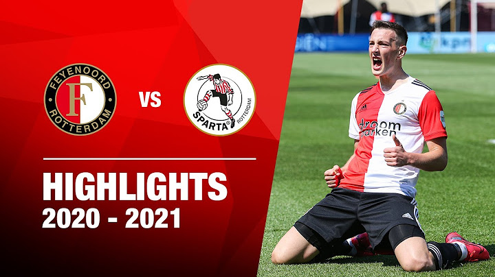 Derbyzege in snikhete Kuip 🔥 | Highlights Feyenoord - Sparta | Friendly 2020-2021