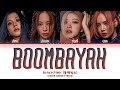 Blackpink boombayah lyrics color coded lyrics