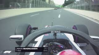 Kevin Magnussen Dirty Driving Baku 2018