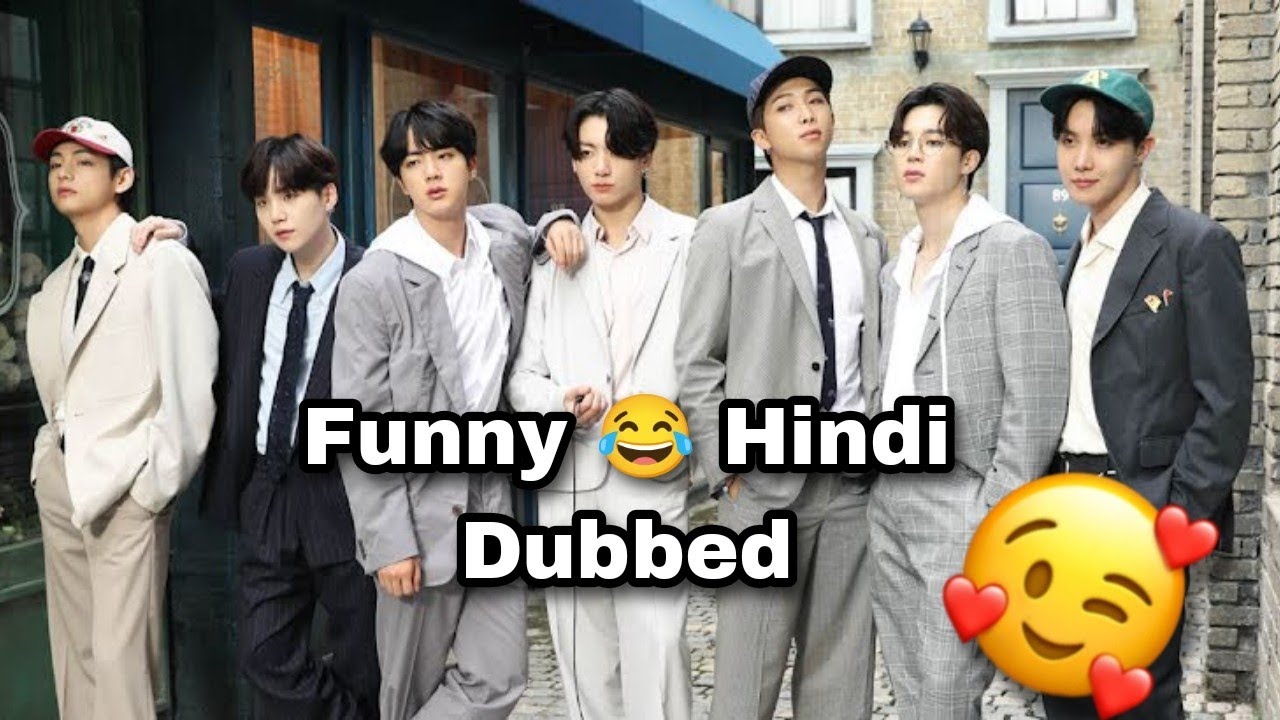 BTS Hindi Dubbed 🤣 Funny BTS Funny Hindi Dubbed YouTube