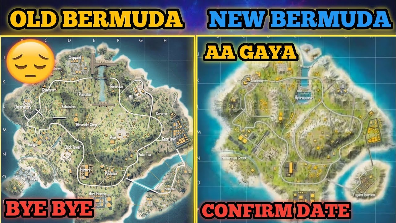 Bermuda 2.0 | Bermuda 2.0 kab aayega | Free fire new map | Bermuda remastered map free fier