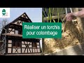 Comment raliser du torchis dans un colombage 