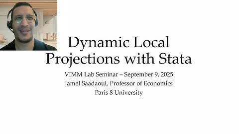 Jamel Saadaoui – Dynamic local projections with Stata – Virtual Israel Macro Meeting