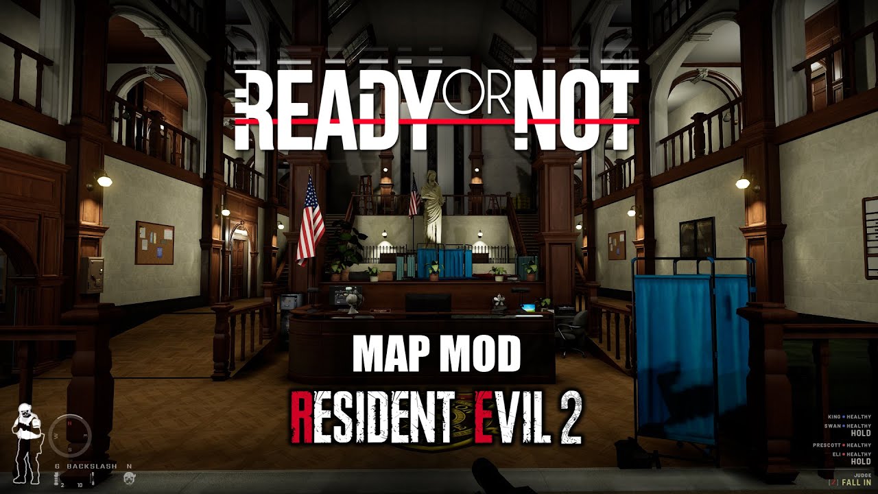 Ready or Not - Raccoon Police Station Mod - Trailer