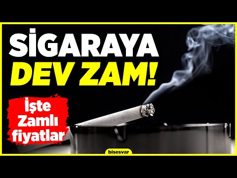 SİGARAYA ZAM Geldi! - İşte 2023 Güncel Sigara Fiyatları