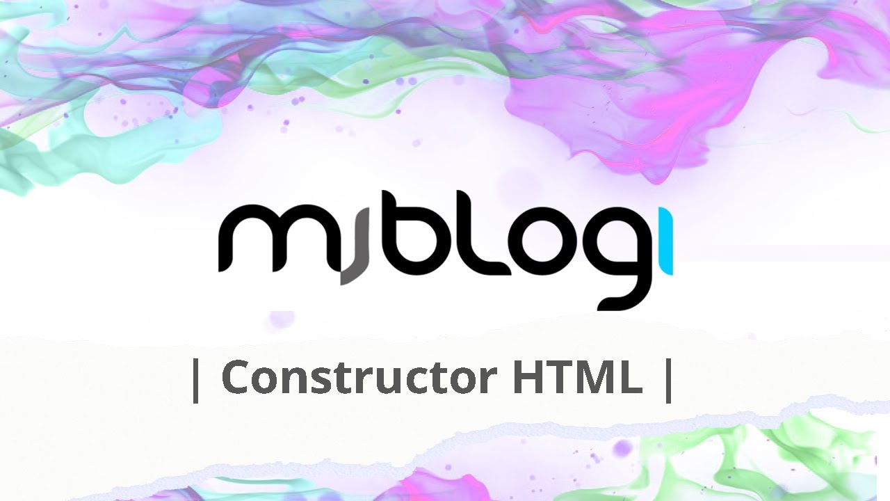 Constructor HTML de MiBlogi.com - YouTube