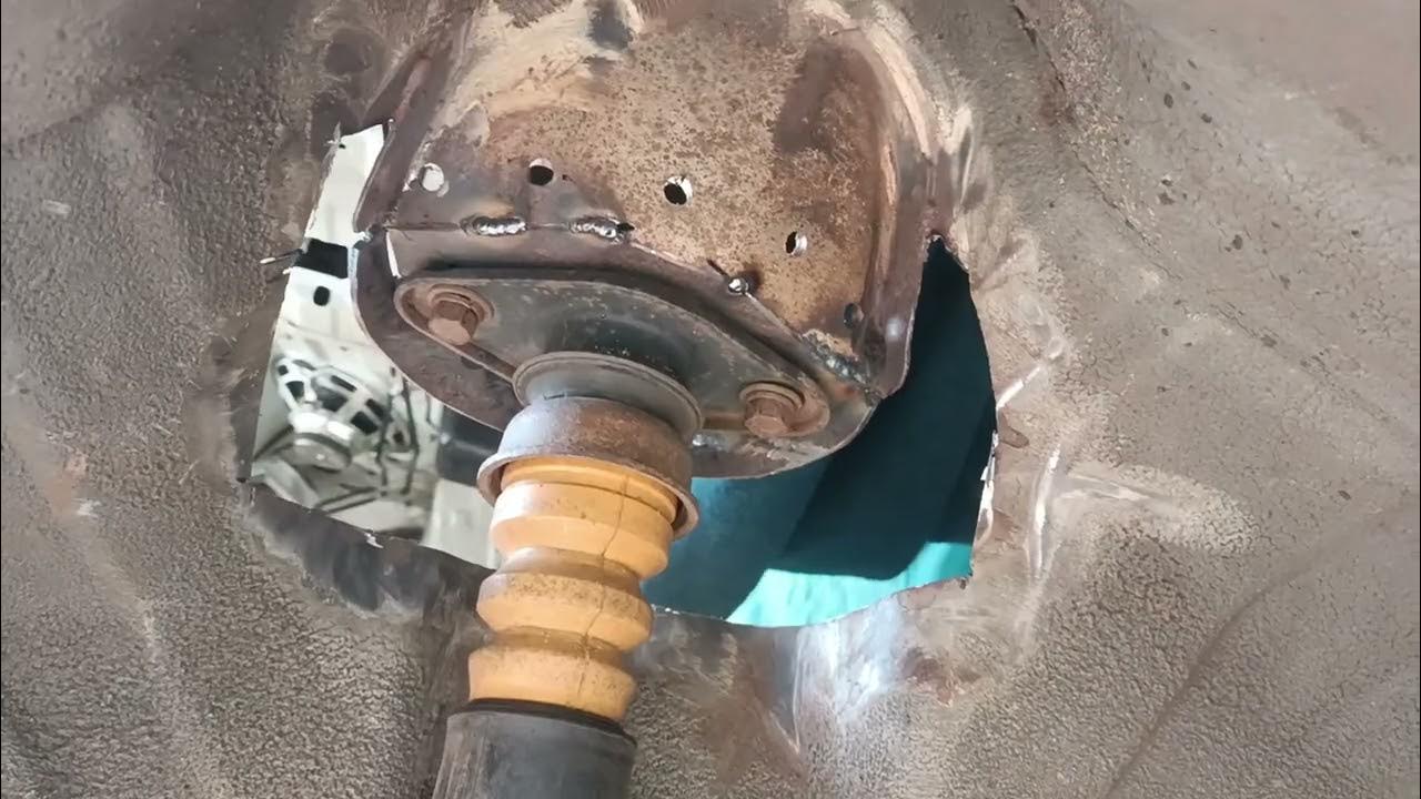 сварка стакана передней стойки