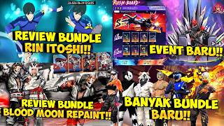 LATEST FF WISHLIST REVIEW!! Bluelock Bundle Part 2 Leak, White Blood Moon, Rush Board Event