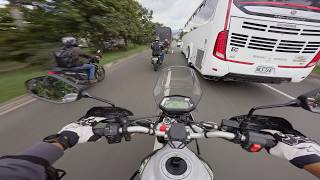 Hero XPulse 200 4V POV | City Ride in Colombia