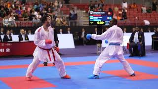 Sajad Ganjzadeh Iri - Tareg Hamedi Ksa - 2023 Asian Championships - Quarter Final
